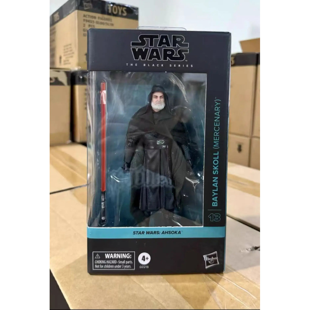 Hasbro Star Wars Belan Scoll TV Series Ahsoka Series Mercenary ฟิกเกอร์เคลื่อนไหวขนาด 6 นิ้ว