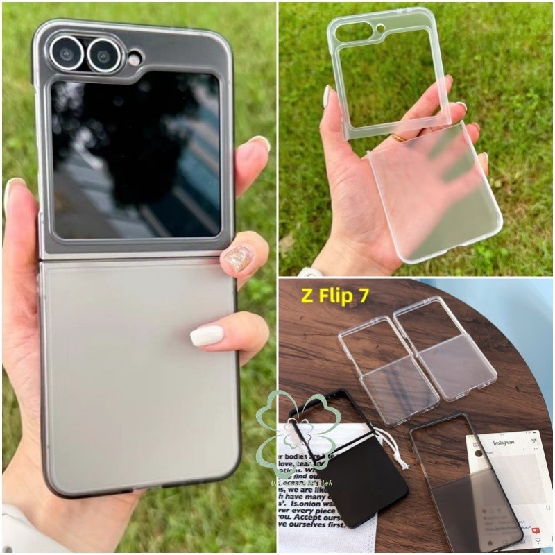 Ultra Thin Matte/Clear/black Case Samsung Galaxy Z flip 7 Z flip 6 Z flip 5 Z flip 4/3 Hard PC Cover