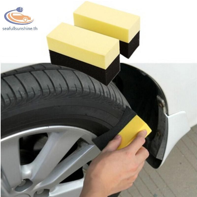 Seaf> เครื่องมือฟองน้ําแปรงล้ออัตโนมัติ Applicator พิเศษสําหรับยางฮับทําความสะอาดได้ดี