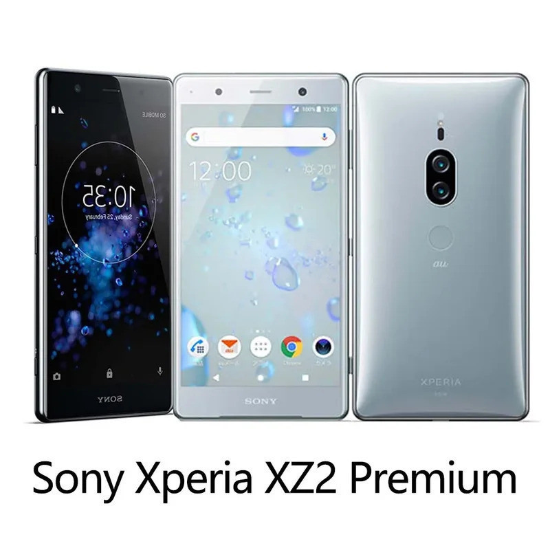 Sony Xperia XZ2 พรีเมี่ยม SO-04K 4G โทรศัพท์มือถือ NFC 6G+64GB 5.8 19MP+12MP+13MP OctaCore SmartPhon