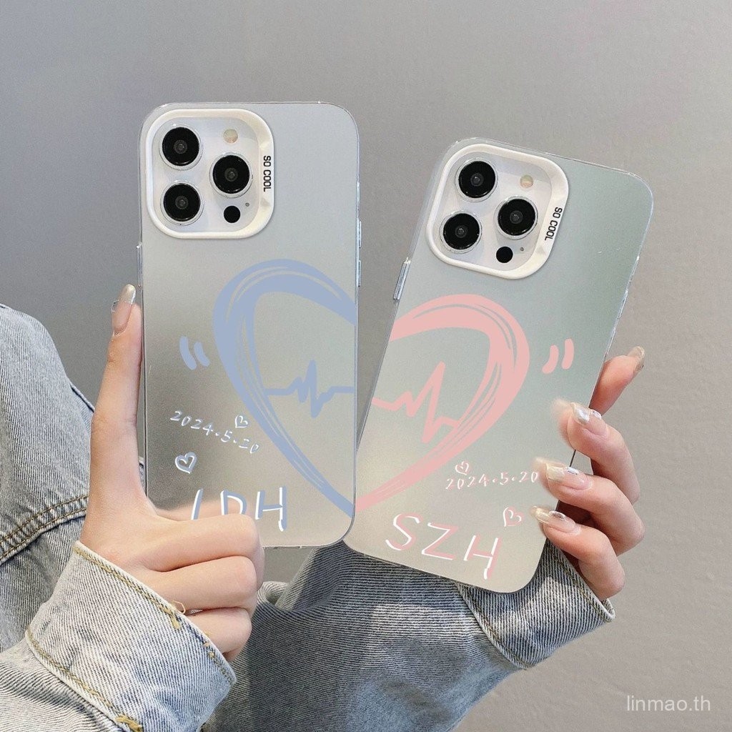 15] เคสโทรศัพท์ Apple Glory คู่รุ่น Hard Love [Any Big Hole รุ่นคอลเลกชัน Xiaomi vivo คนที่กําหนดเอง