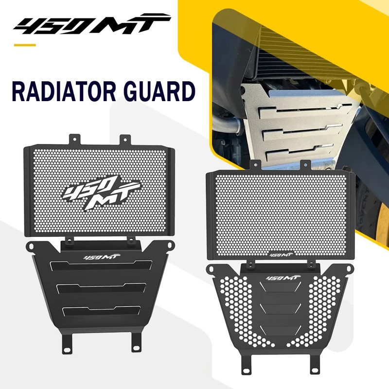 สําหรับ CFMOTO CF MOTO 450MT 450 MT 450 MT450 CF450MT 2024 2025 2026 หม้อน้ํารถจักรยานยนต์ป้องกันเคร