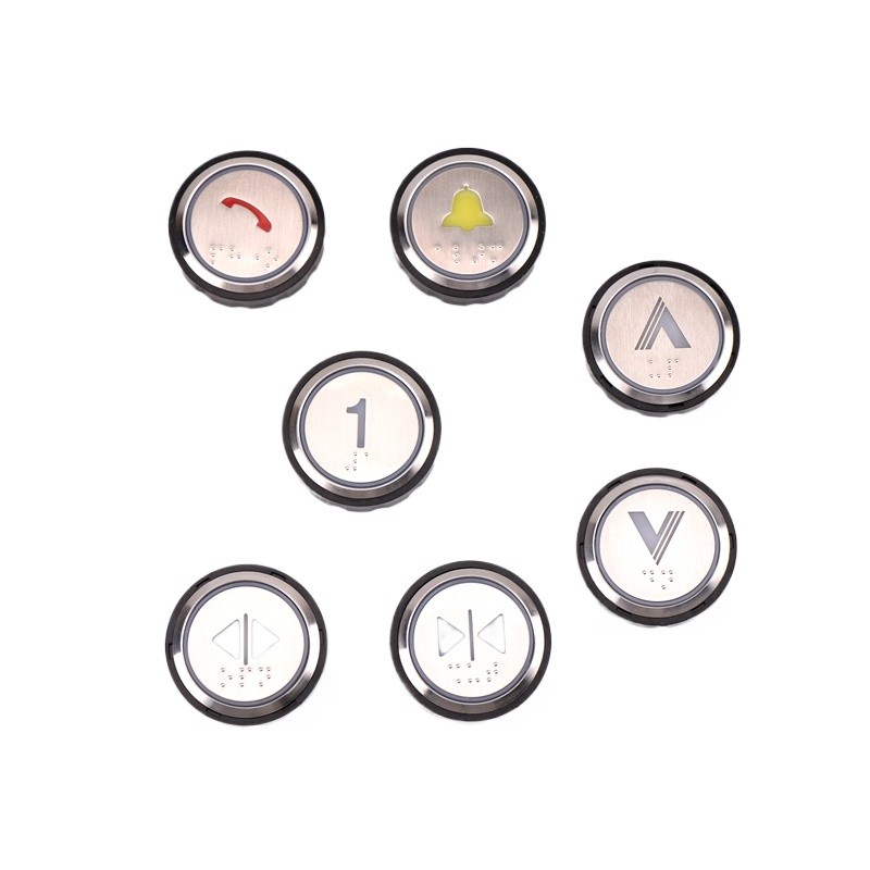 จัดส่ง 24 ชั่วโมง = Rayin เหมาะสําหรับลิฟต์ตะวันตกหางโจว XHB-NR36C-A02B02 ปุ่มปุ่ม R34V3.00CO2