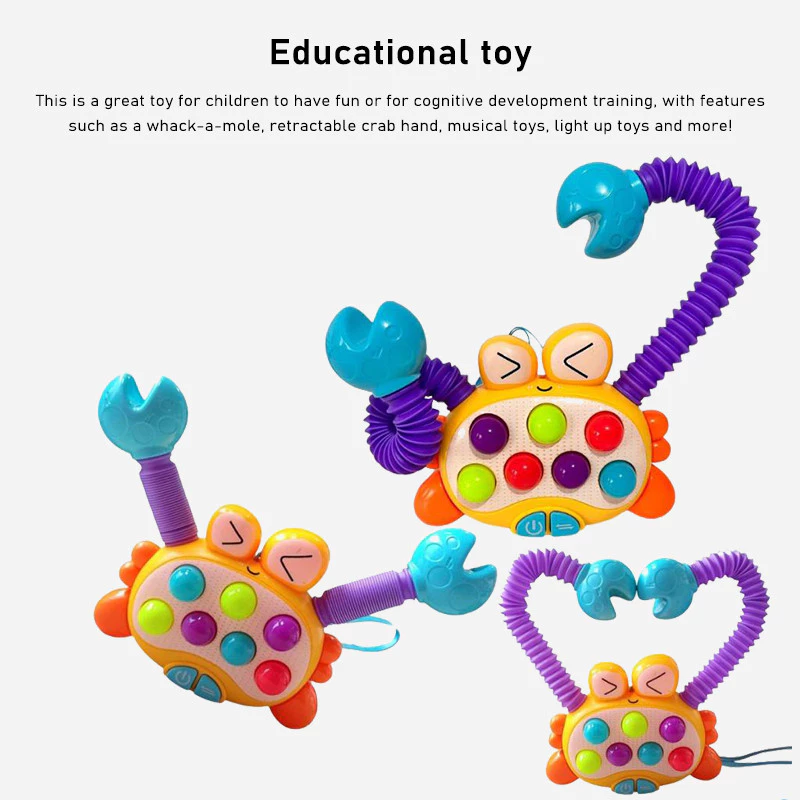 Geetoy คิท ป๊อป ไอที เซนเซอรี ฟัน แครป เกมของเล่นเด็ก ของเล่น ของเล่นเพื่อการศึกษา thumbnail 8
