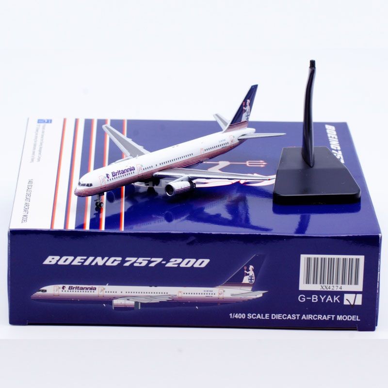 1: 400 JC Wings Alloy Airliner รุ่น Great Britain Airlines B757-200 G-BYAK