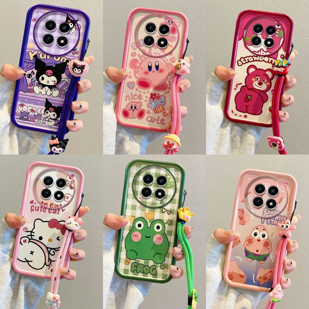 เคส REALME 12 12X 13 เคสโทรศัพท์ซิลิโคนอ่อนนุ่มลายการ์ตูนที่เรียบง่ายและน่ารัก YX