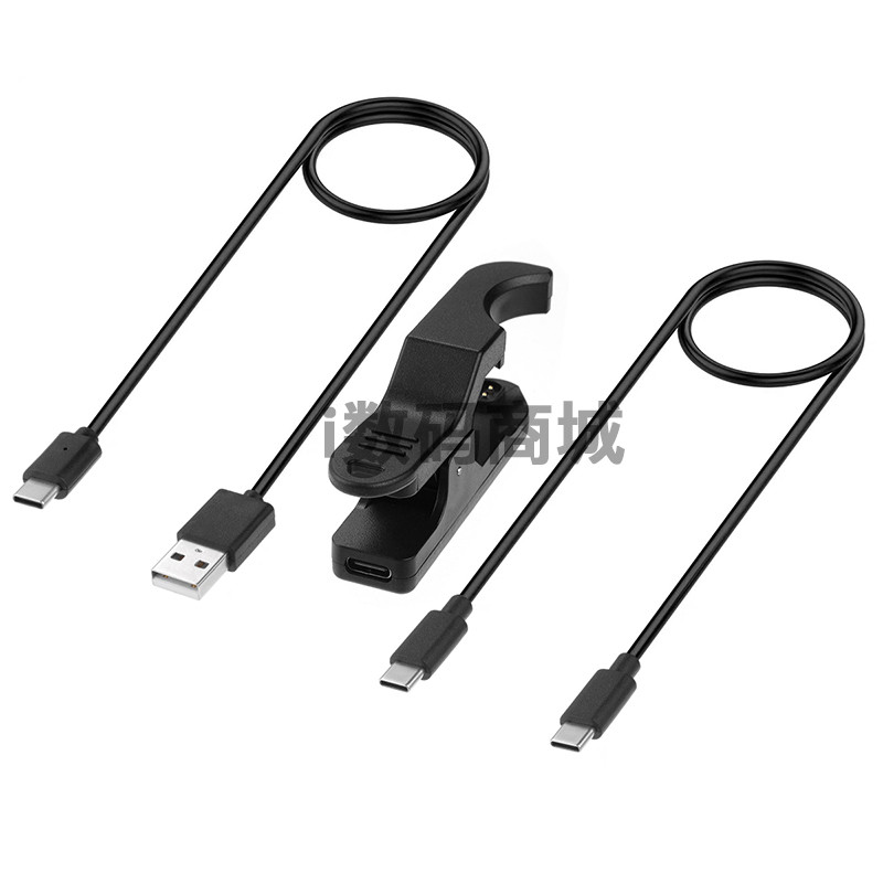 สายชาร์จ USB Type A สายชาร์จ Type-C เข้ากันได้กับ Casio GPR-H1000 ;GBD-H2000