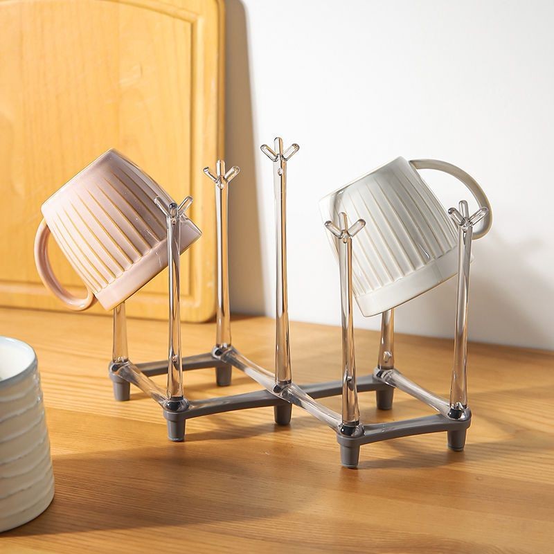 舍里水杯架放玻璃杯茶杯咖啡杯马克杯架子沥水托架杯子收纳置物架Sheli cup holder holds glass cups, tea cups, coffee cups, and horses20