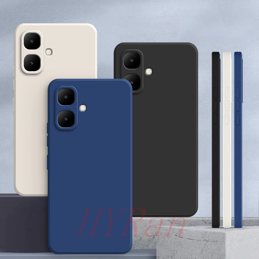 เคส infinix Smart 10/Smart9 HD/Smart 8 Pro/Smart8 HD/Hot 50i/Hot40i/Hot 30i/Hot 40 Pro เคสซิลิโคนสีธรรมดาเรียบง่าย YT