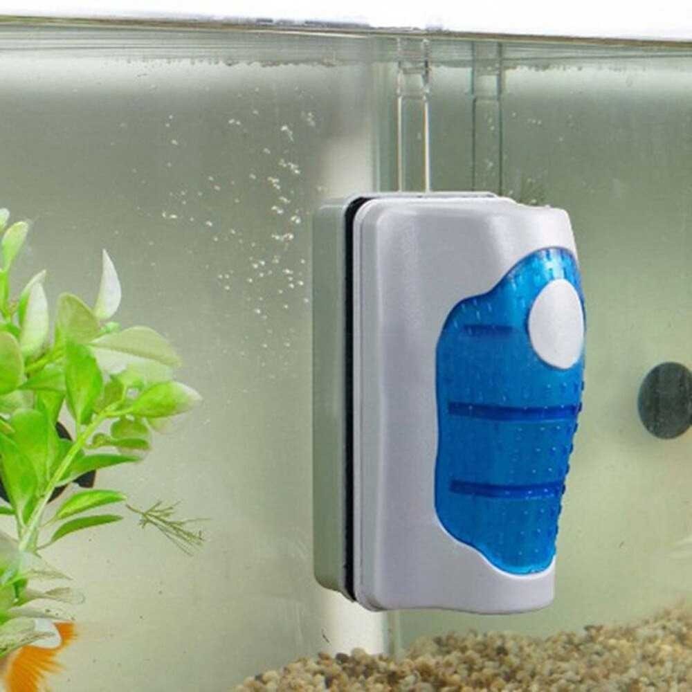 Limited Magnetic Floating Brush Glass Aquarium - F74 Ballabostore