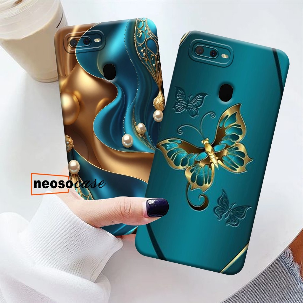 Softcase สําหรับ Oppo A5s A12 A11k A7 F9 ซิลิโคน Tpu Luxury Motif Pro กล้องพร้อมรูปภาพ (B2.01)