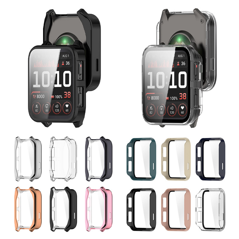 Soft Slim Full Cover Case Hard PC Case สําหรับ Garmin Venu X1