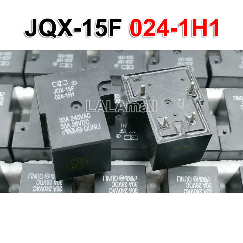 1 PC รีเลย์ JQX-15F 012-1H1 024-1H1 30A 12V 24V T90 4Pins 4P LECP