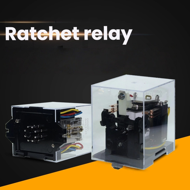 ยี่ห้อใหม่ของแท้ Omron Ratchet Relay G4Q-212S AC220 MM2XP DC24V