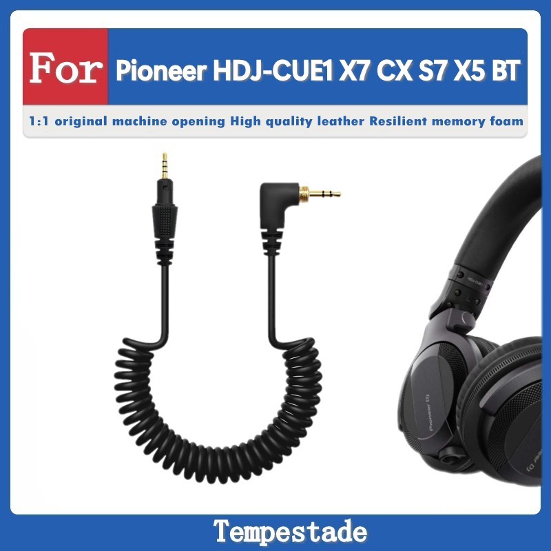 สําหรับ Pioneer HDJ CUE1 X7 CX S7 X5 BT สายสัญญาณเสียงสายหูฟังอะแดปเตอร์สายลวด