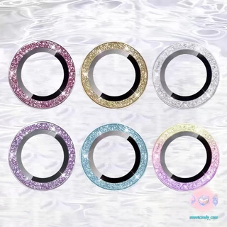 🎀จัดส่งในพื้นที่🎀 ฟิล์มเลนส์ ฟิล์มป้องกัน ต่อต้านการตก ส่องแสง มีสีสัน สำหรับIPhone16 15 14 13 12 11Plus Pro Promax Mini