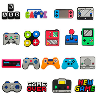 18 ชิ้น/เซ็ตรองเท้า Charm MEIDJ ตัวติดรองเท้า Pvc ตัวการ์ตูน…