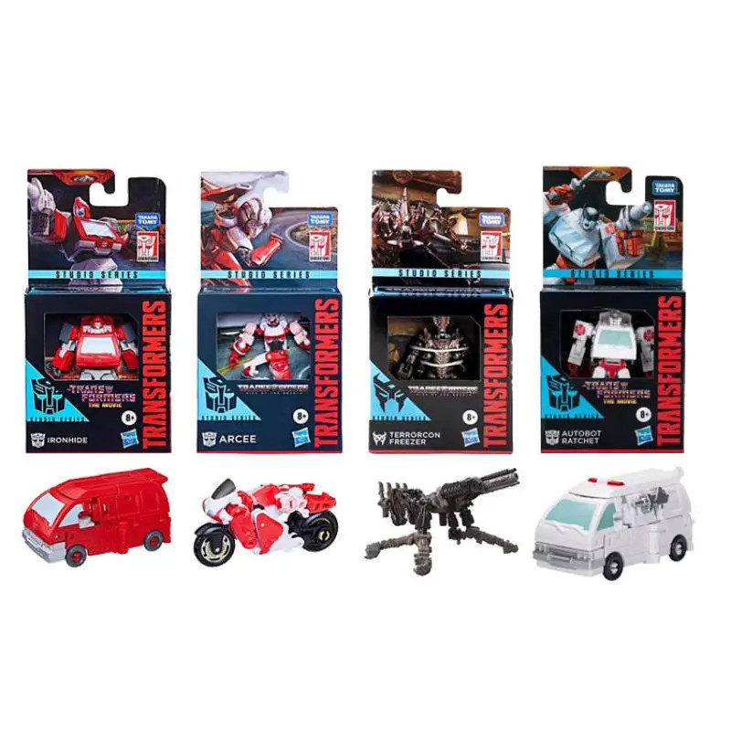 Hasbro Transformers Toys Studio Series Core Class Series Ironhide Ratchet Arcee Action Figure