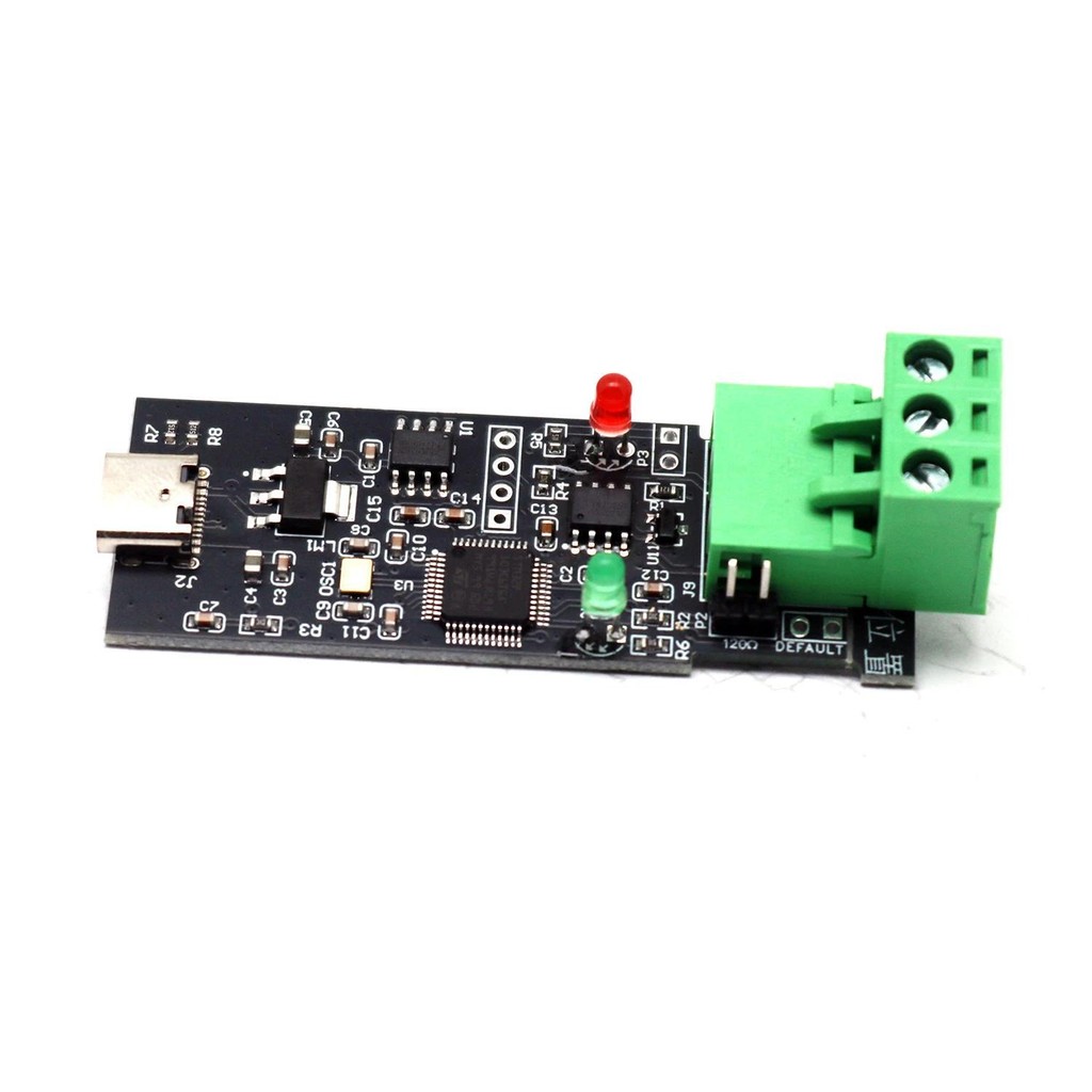 อะแดปเตอร์ TYPE-C เป็น CAN/RS232 | ส่งข้อมูล TX/RX รับและเครื่องวิเคราะห์ Protocol | โมดูลซอฟต์แวร์ 
