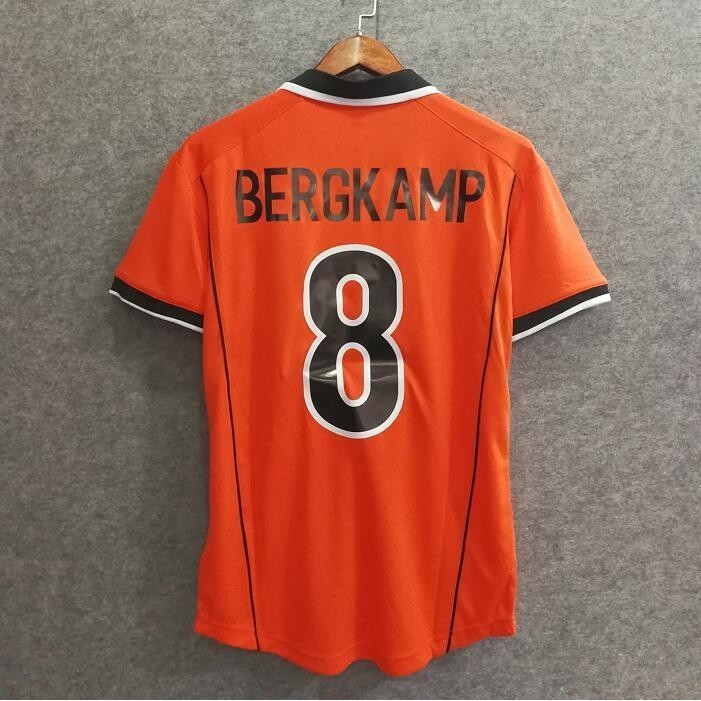 เสื้อทีมชาติเนเธอร์แลนด์ปี 1998 สไตล์ย้อนยุค David Bergcamp