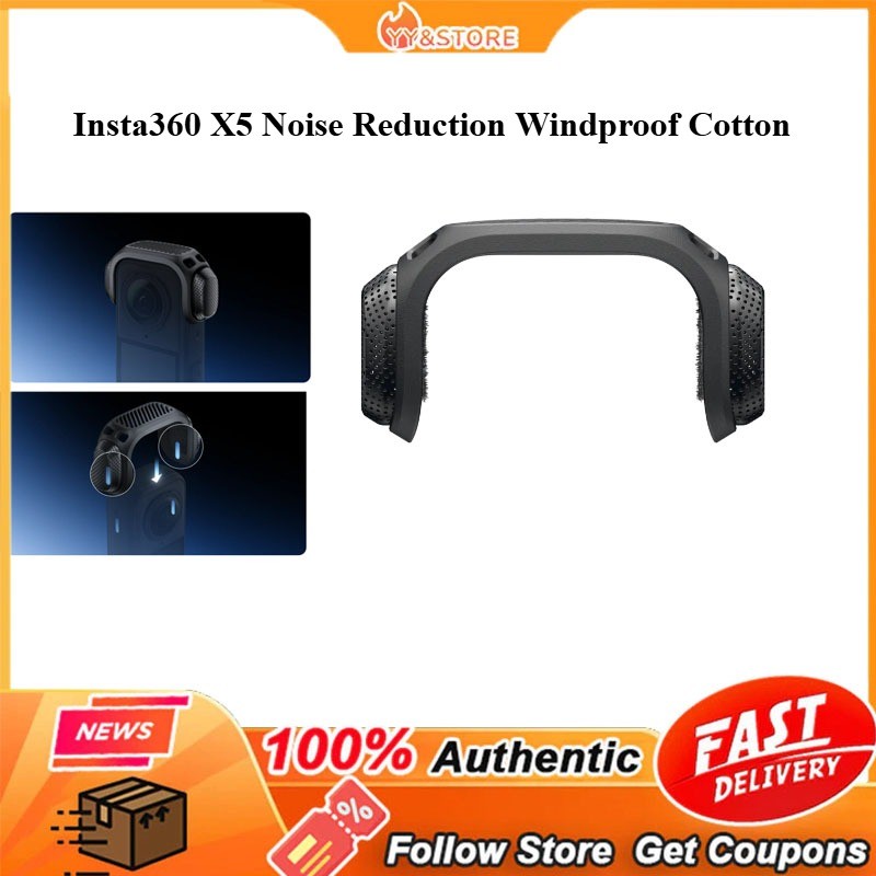 [ต้นฉบับ] insta360 X5 Mic Wind Muf  Insta360 X5 Camera Accessories