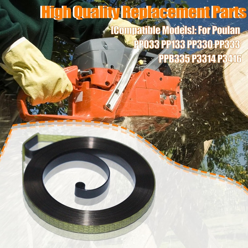 ฤดูใบไม้ผลิเริ่มต้นสําหรับ Poulan PP033 PP133 PP330 PP333 PPB335 P3314 P3416 Chainsaw US, Recoil Sta