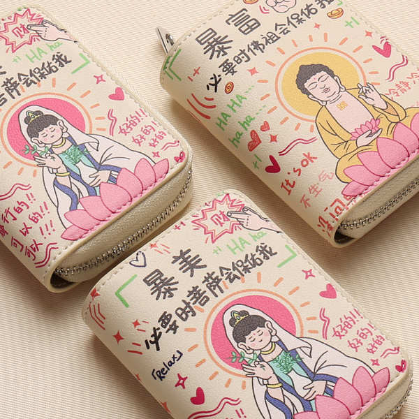 ใส่บัตร perota กระเป๋าบัตร กระเป๋าใส่บัตรสำหรับสุภาพสตรี2024กระเป๋าใส่บัตรหลายใบกระเป๋าใส่เหรียญน่าร