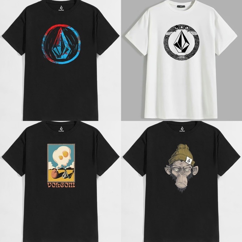 เสื้อยืด Volcom สไตล์ skate สำหรับทั้งผู้ชายและผู้หญิง มีให้เลือกระหว่างไซต์ S ถึง 5XL