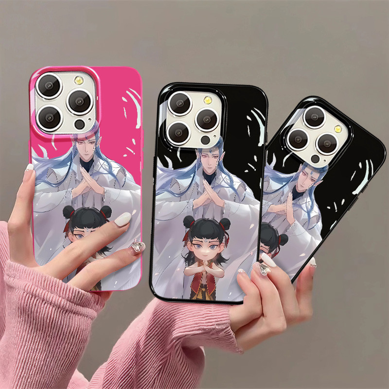 แฟชั่นมังงะ Aobing รูปแบบเคสโทรศัพท์สําหรับ IPhone 15 16 14 13 12 11 Pro MAX XR X/XS MAX 7 8 Plus รู