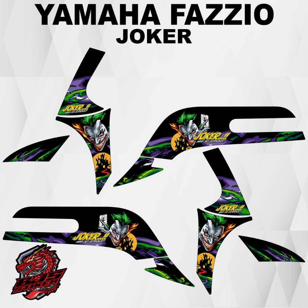 สติ๊กเกอร์ Fazzio - FAZZIO JOKER 1 สติ๊กเกอร์รายการทะลุทะลาย