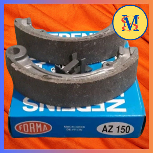 Pirodo AZ 150 ผ้าเบรคหลังสําหรับ vespa super ps ring 8