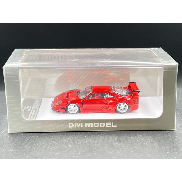 DM Model 1/64
LB F40 Diecast Model. Transparent Red