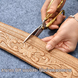 สติกเกอร์ติดผนัง ขอบบัว 3D wallpaper XPE โฟมฝ้าย สําหรับติดตกแต่งผนังบ้าน กันน้ำ กันคราบ