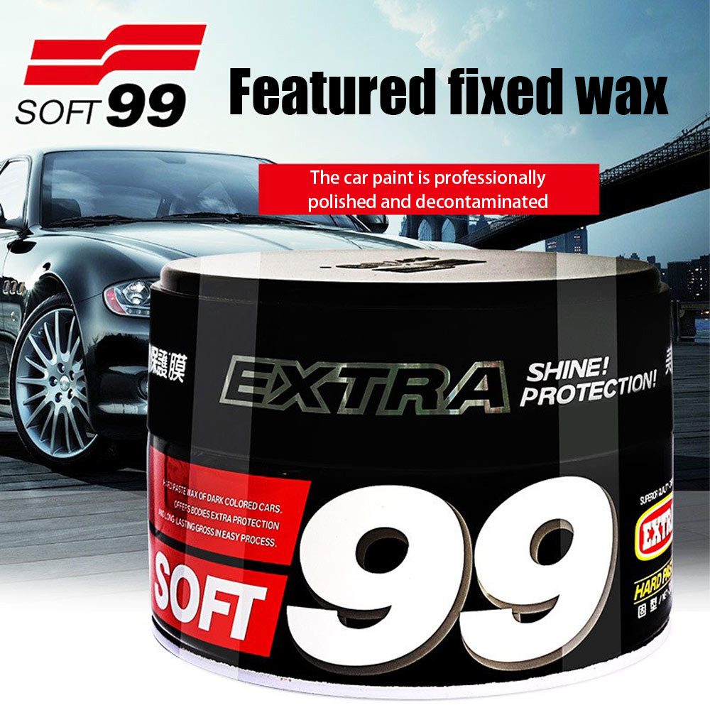 SOFT 99 CAR POLISH WAX Extra Shine Protection Hard Paste Wax