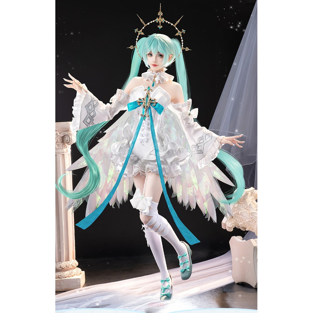 Hatsune Miku Cosplay angel costume