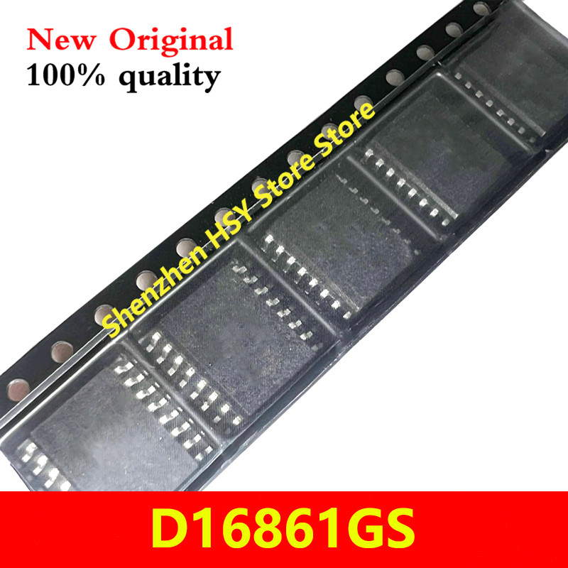 (1 ชิ้น) 100% ใหม่ D16861GS D16861 16861GS UPD16861GS sop-24 ชิปเซ็ต