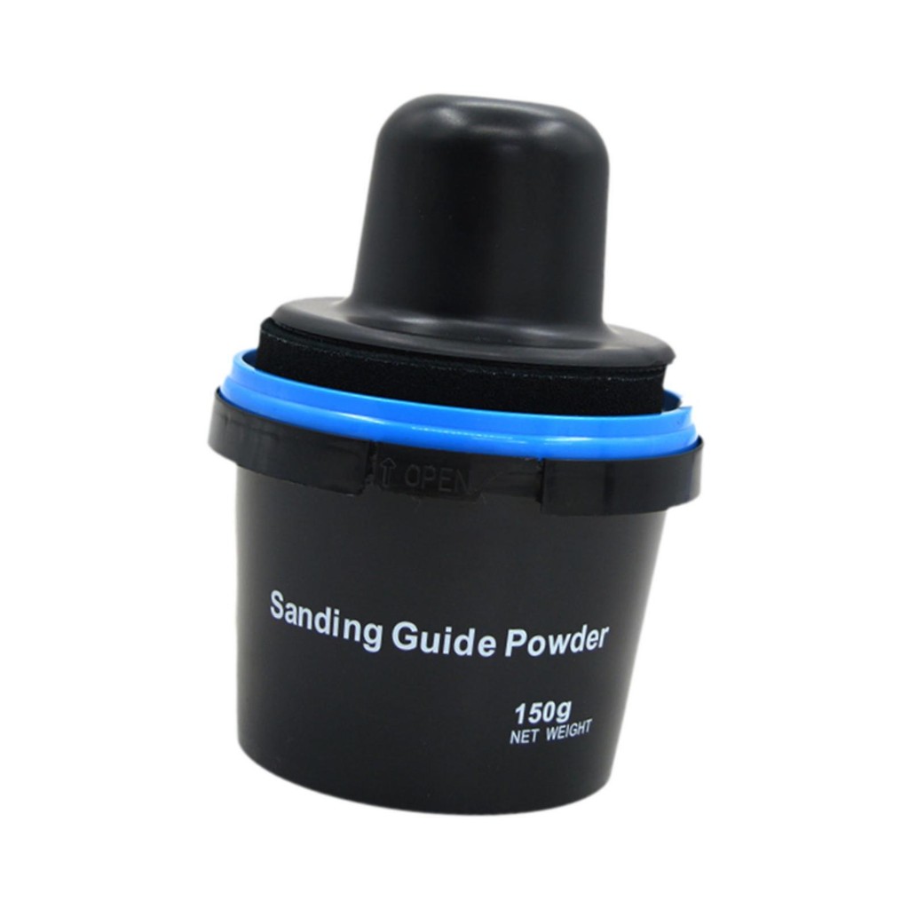 [zcins] Dry Guide Coat Black Dry Guide Coat Powder พร้อมพื้นผิว 150 G สําหรับเรือเฟอร์นิเจอร์