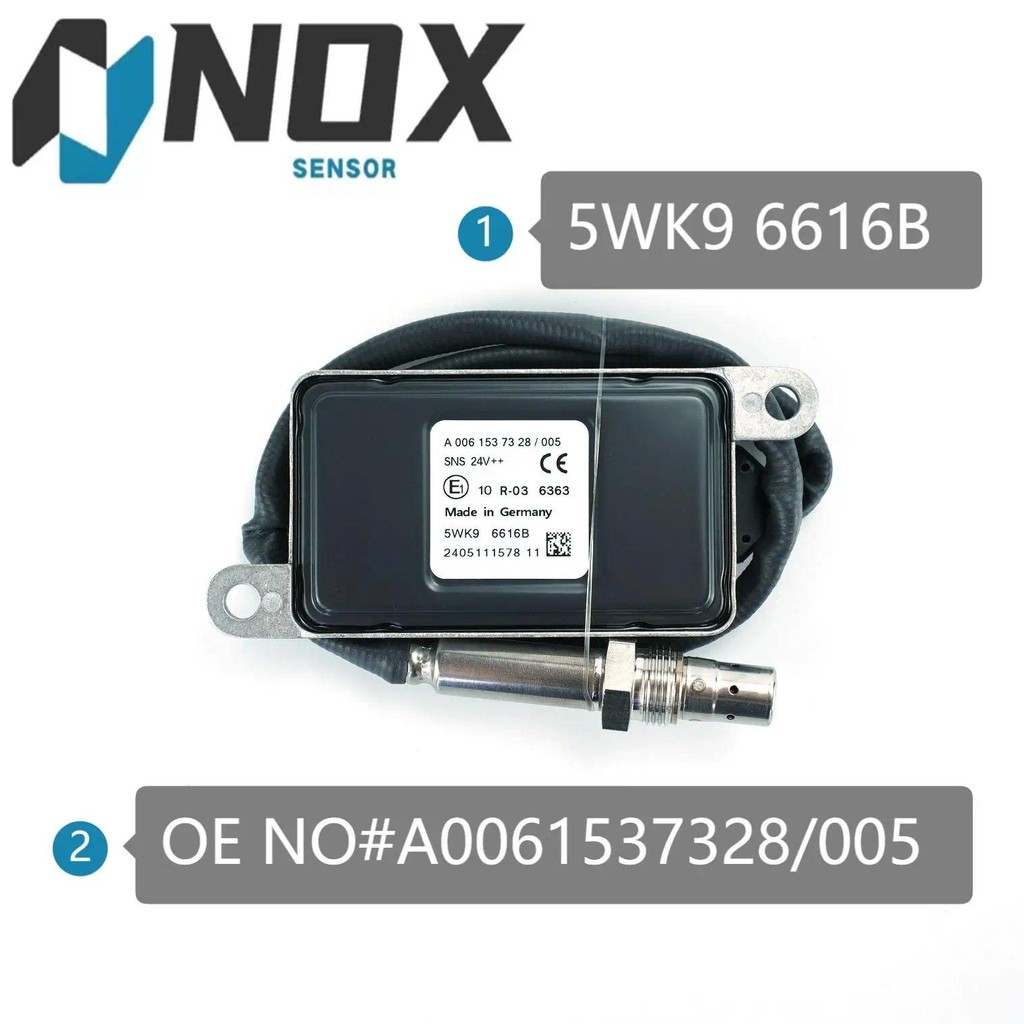 ก0061533628005/ NOx Sensor 5WK96616B ไนโตรเจนออกไซด์ Nox Sensor 24V สําหรับ Mercedes-Benz Accessorie