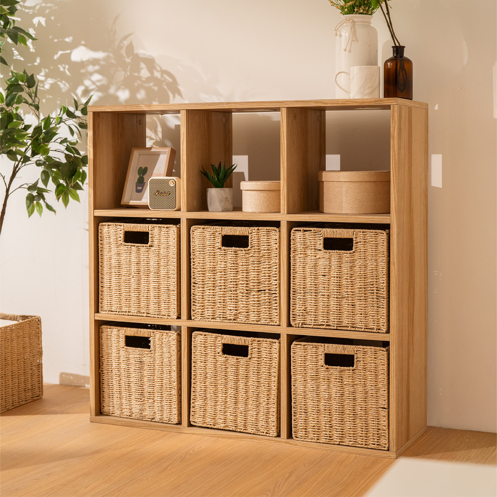 Koncept Furniture ชั้นเก็บของ KC-PLAY รุ่น KORA/C97x97 cm. สีลินเบิร์ก (97x33x97 ซม.)  แบรนด์ KONCEP