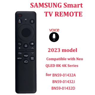 พลังงานแสงอาทิตย์/usb-c สั่งงานด้วยเสียงสําหรับ SAMSUNG SMART 4K 8K Android TV Remote REMOTE BN59-011432A BN5901432J BN5901432D