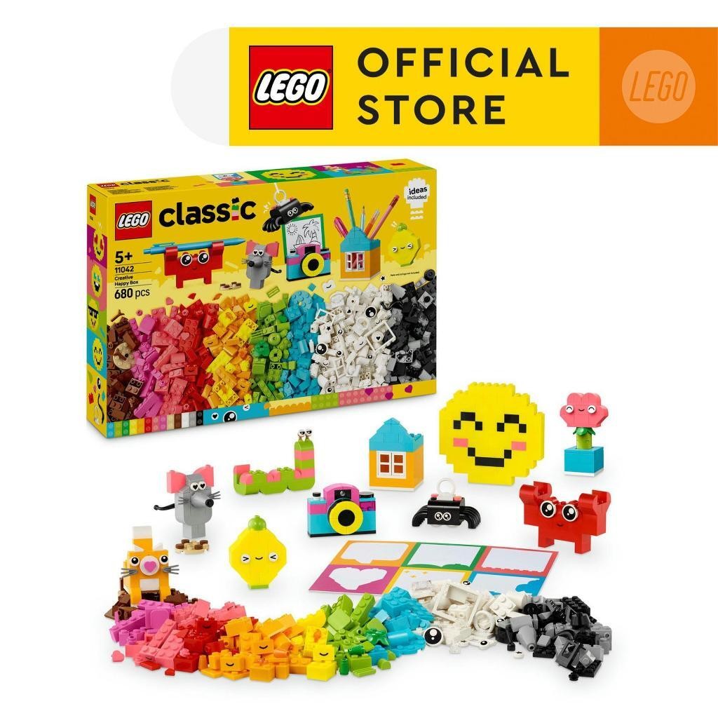 LEGO Classic 11042 Creative Happy Box (680 ชิ้น)