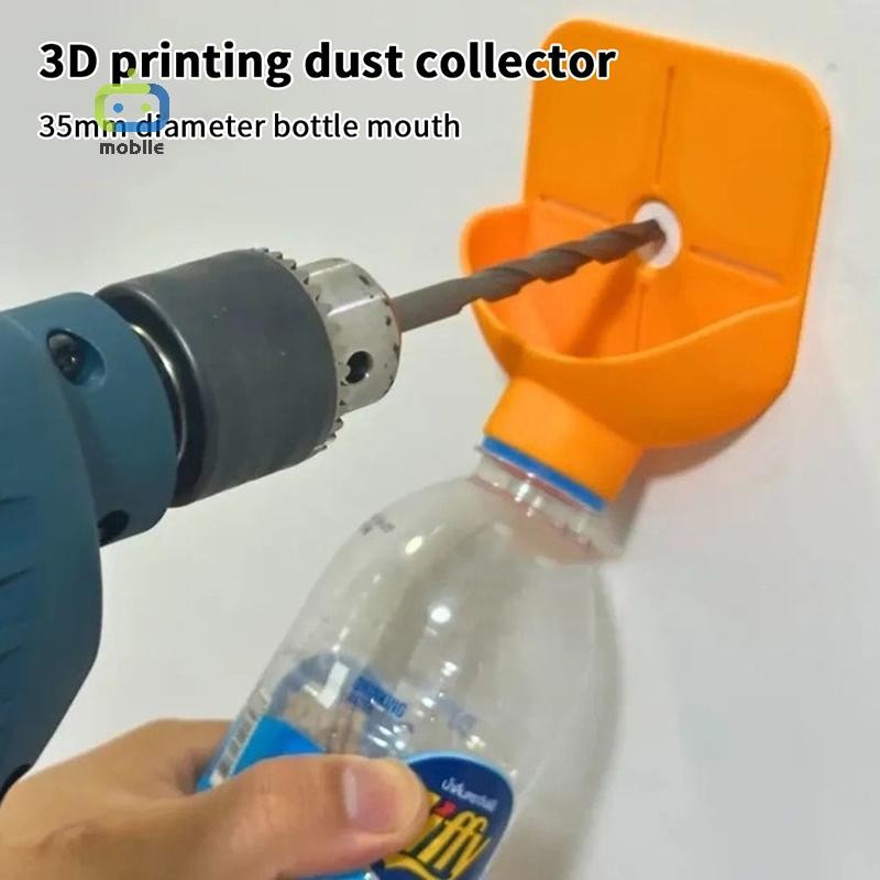 [อาจดี] กล่องเก็บฝุ่นเจาะผนังที่มีประสิทธิภาพสูงลื่นติดตั้งง่ายเจาะเก็บฝุ่นความจุขนาดใหญ่สากล {ไทย}