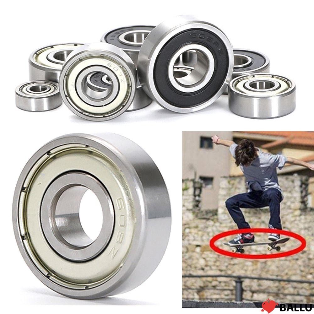 BALLU 1 ชิ้นชิ้นส่วนเครื่องพิมพ์, 608ZZ 608RS 609ZZ 609RS Double Shield Ball Bearing, ทนทาน 6000ZZ 6