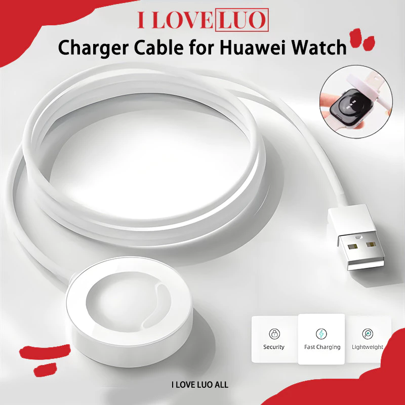 สายชาร์จ for Huawei Fit 5 4/5 4 Pro ชาร์จหัวเดียว for Huawei Watch 4 3 Pro GT6 GT3/3Pro/3SE GT2 Pro/Pro ECG GT Runner