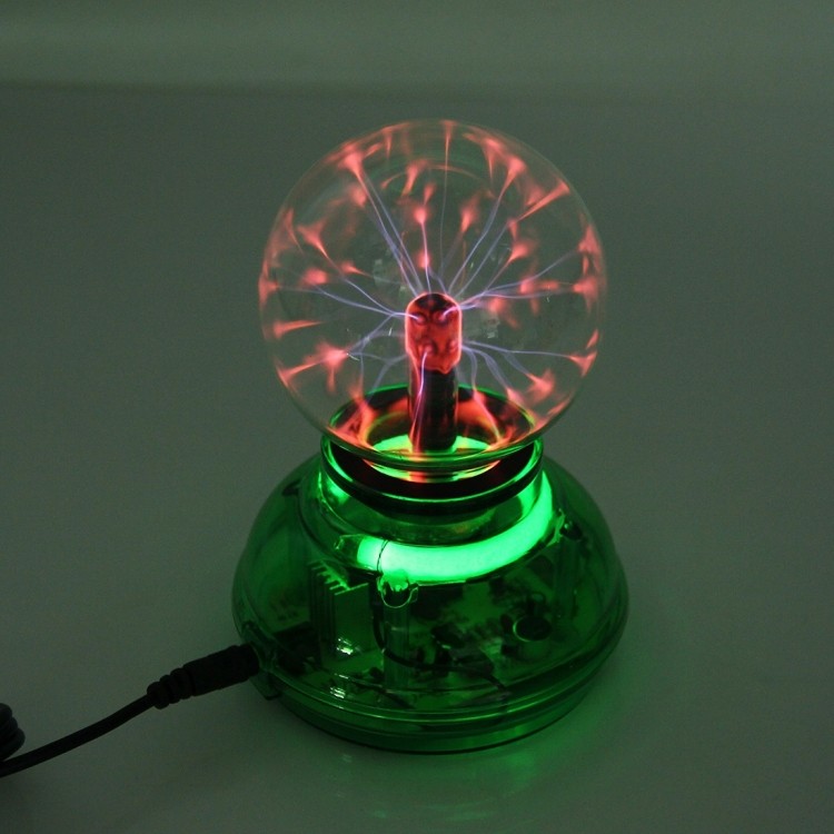มาใหม่ Car Auto Plasma Magic Ball Sphere Lightening Lamp with Hand-Touching Change Pattern Model