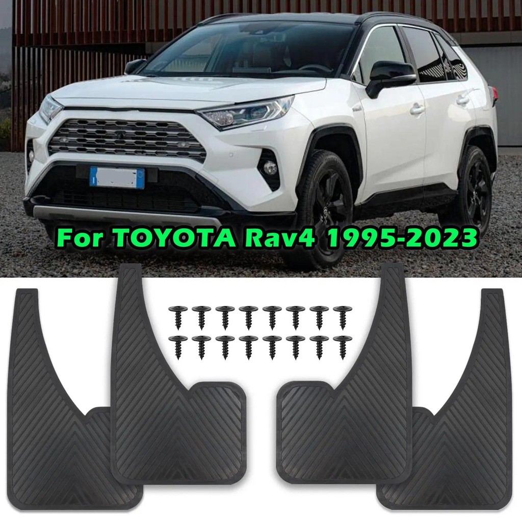 5 มม.ยาง Mudguards สําหรับ TOYOTA Rav4 Rav 4 1995-2023 XA20 XA30 XA40 XA50 EV Vanguard Suzuki Across