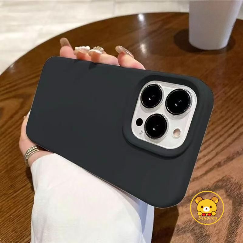 ซับขนแกะเลียนแบบซิลิโคนเหลวเคสโทรศัพท์สําหรับXiaomi Poco X7 X6 X5 X4 X3 NFC GT Pro 5G 4Gปลอกน่ารักสีลูกกวาดกันกระแทกนุ่มปกหลัง