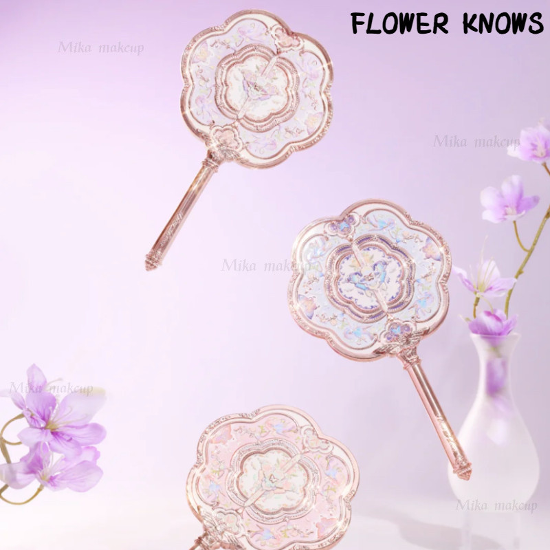 FLOWER KNOWS Mirror Butterfly Cloud Shoulder Good-Looking Retro Hand-Held Mirror