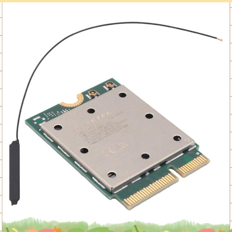 Wifi 7 QCNCM865 M.2 การ์ดเครือข่าย 5.3 สูงสุด 5.8Gbps Wifi 6E Wlan อะแดปเตอร์สําหรับ Win11