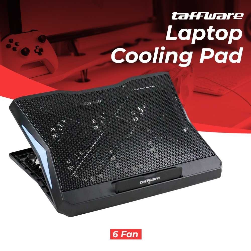 Taffiffware MC Gaming Cooling Pad Laptop 6 Fan - Q3 X SERENITY